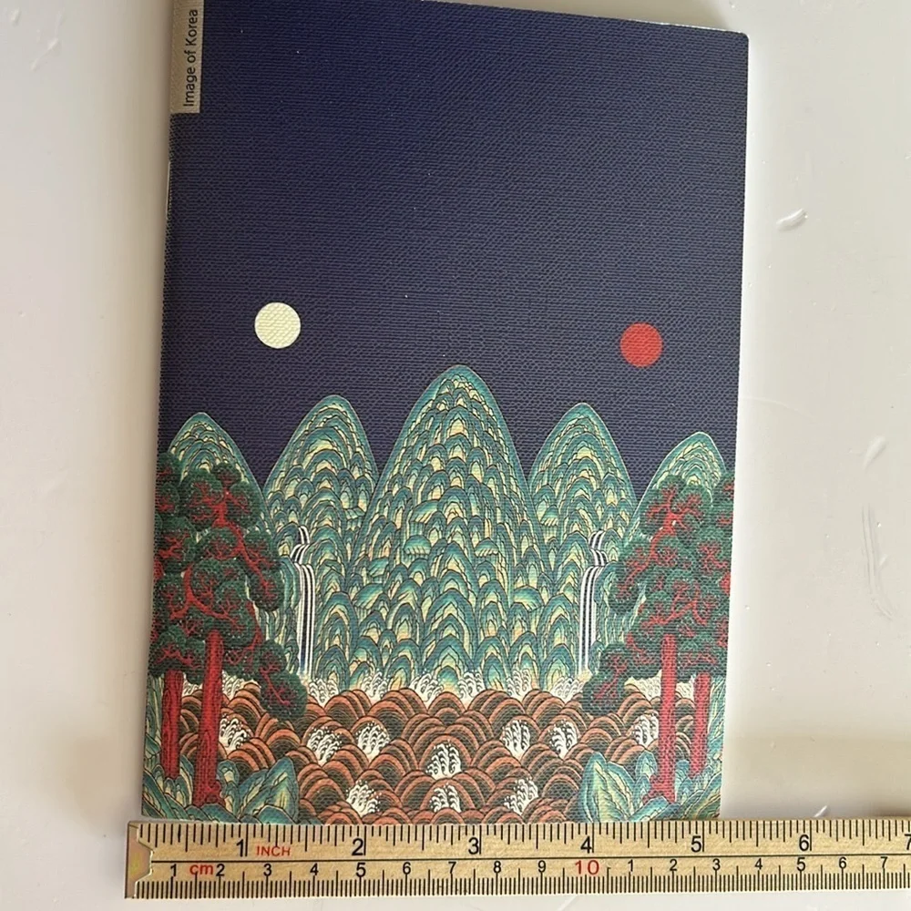 Korean Folk Painting Style Notebooks  YOU WILL RECEIVE 2.  BRAND NEW